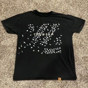 Youngla Flock tee size large